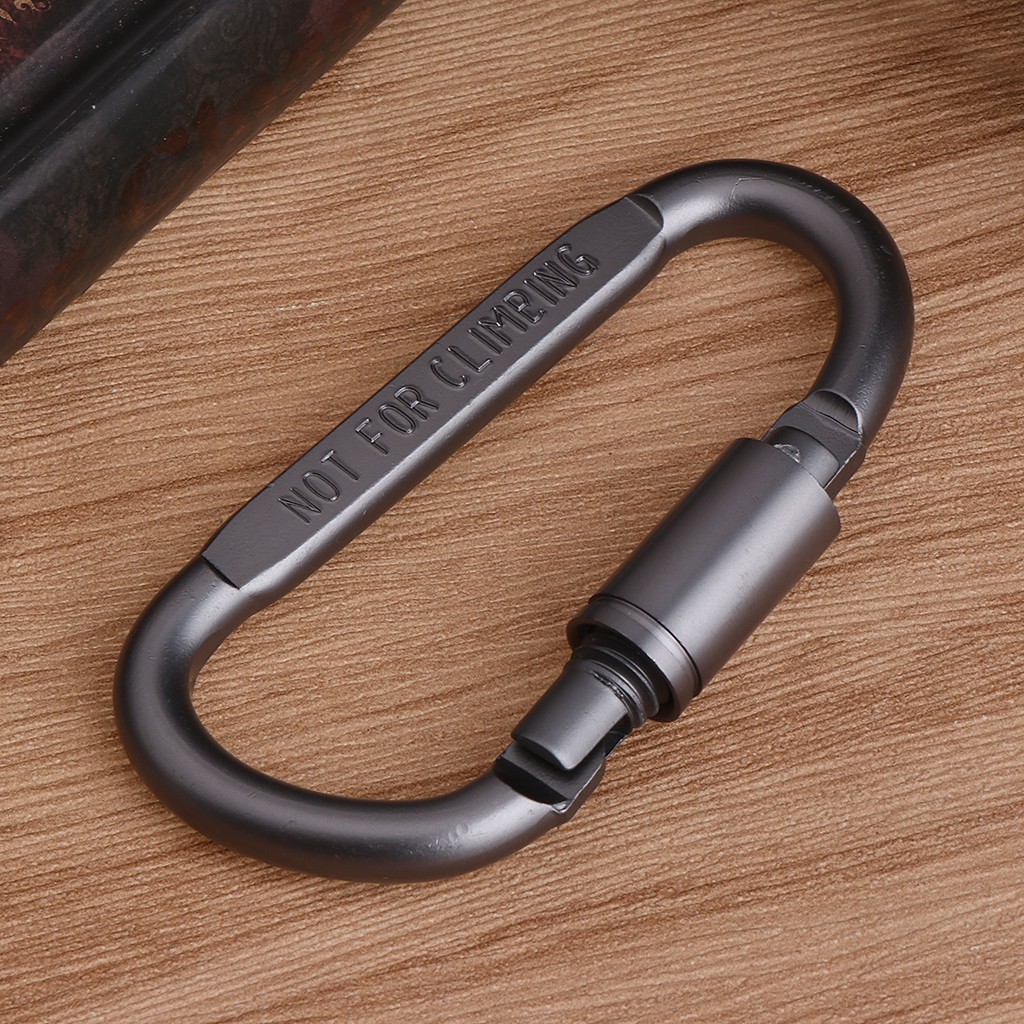 ตะขอล็อคอลูมิเนียม-carabiner-สำหรับปีนเขา