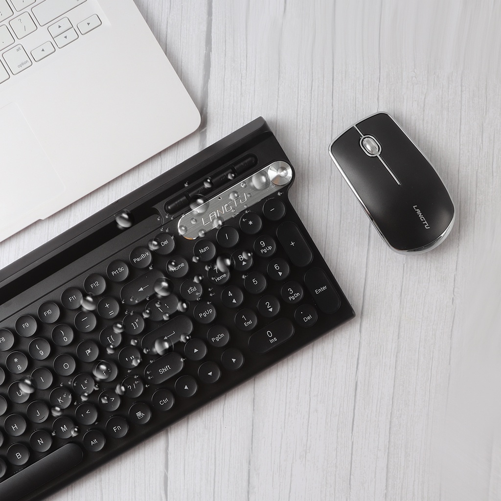 [new]LT500 Wireless Silent Mouse And Keyboard Set 2.4G Wireless