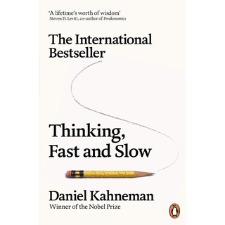 หนังสือภาษาอังกฤษ Thinking, Fast and Slow ปกอ่อน