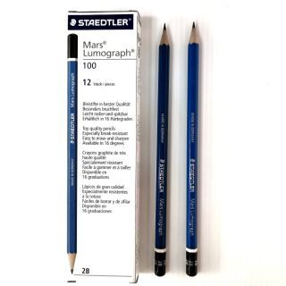 ดินสอแรงเงา Staedtler Mars Lumograph 2B