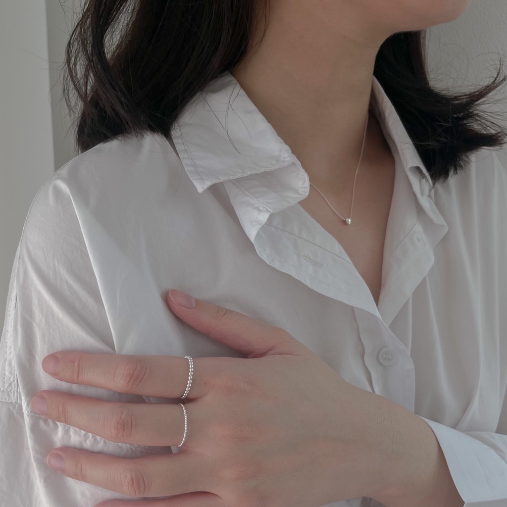 โค้ด-x8sfxj-ลด-20-a-piece-แหวนเงินแท้-all-silver-925-texture-ring-162