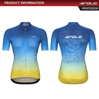 [IN STOCK] AIPEILEI นางสาวฤดูร้อนใหม่เสื้อผ้าขี่จักรยานเสือภูเขากีฬาขี่จักรยานเสื้อผ้าแขนสั้นระบายอากาศและแห้งเร็ว