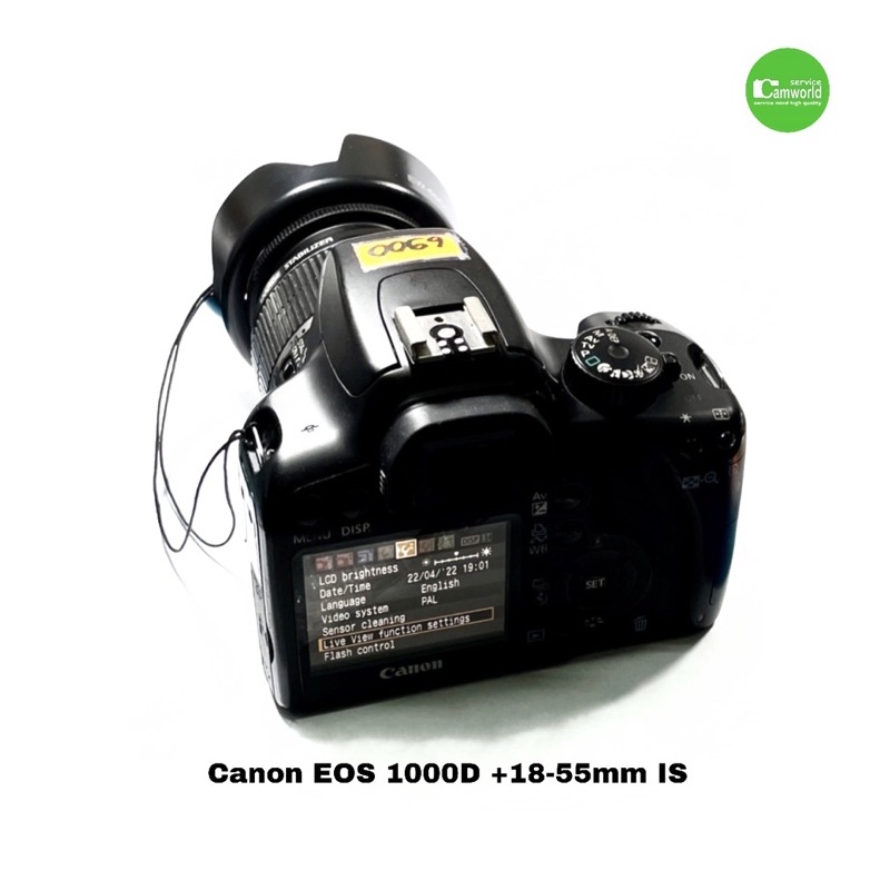 canon-1000d-lens-18-55mm-is-กล้อง-dslr-10-1mega-เลนส์-มีกันสั่น-used-มือสอง-เชื่อถือได้-ประกัน-3เดือน-free-sd-16gb