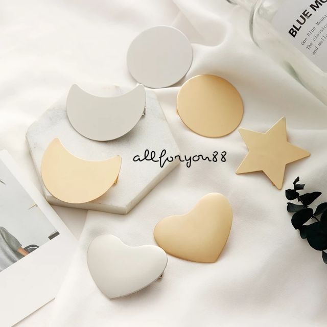 พร้อมส่ง-กิ๊บหนีบผมโลหะ