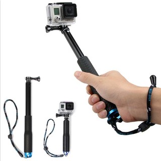 monopod ไม้เซลฟี่ กันน้ำ Action Camera (Blue)