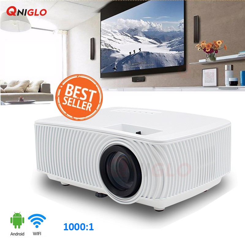 ใหม่ล่าสุด โปรเจคเตอร์ รุ่น RD-816 Mini Projector โฮมเธียเตอร์ LED ...