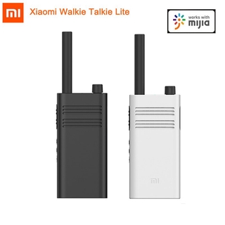 สินค้า Xiaomi Mijia Walkie Talkie Lite Civil 5 Km Intercom Outdoor Handheld Mini Radio Talkie Walkie Work For Mi home app