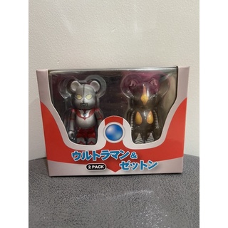 Bearbrick Ultraman and Zetton 100% set2