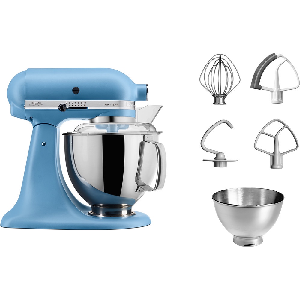 KitchenAid Artisan Mixer 5KSM175PS 4.8 Lt. Blue Velvet 5