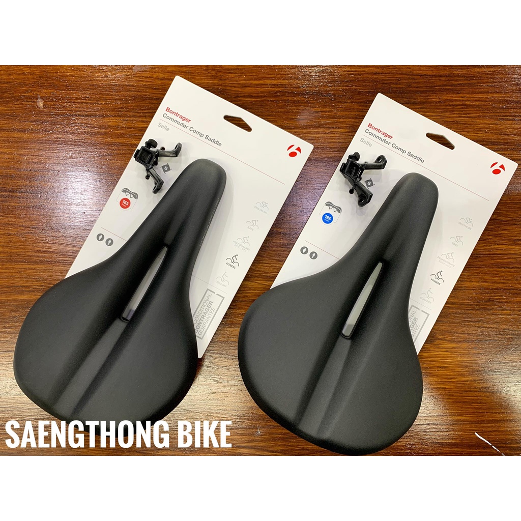 Bontrager Commuter Comp เบาะเจลหนานุ่ม นุ่ม เด้ง แน่น ไม่ย้วย  (แบรนด์เครือจักรยาน TREK USA) | Shopee Thailand