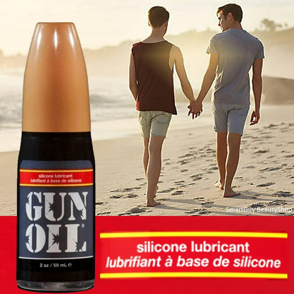 Gun Oil Silicone Based Lubricant 59ml เจลหล่อลื่นสูตรซิลิโคนเนื้อบางเบา