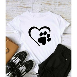 เสื้อยืด T-shirt Love tshirt Man. Wholesale costum Distribution Shirts Footprints