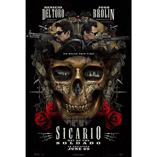 โปสเตอร์หนัง Sicario ซิคาริโอ ภาพยนตร์ Movie Poster ภาพติดผนัง ตกแต่งบ้าน รูปติดห้อง ของสะสม ร้านคนไทย