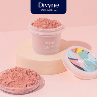 สินค้า Divyne (ดิไวน์) มาส์กลดสิว รักษาสิว และ สิวอุดตัน 70g. DIVYNE Pink Superfruit Mask For Acne & Redness 70g
