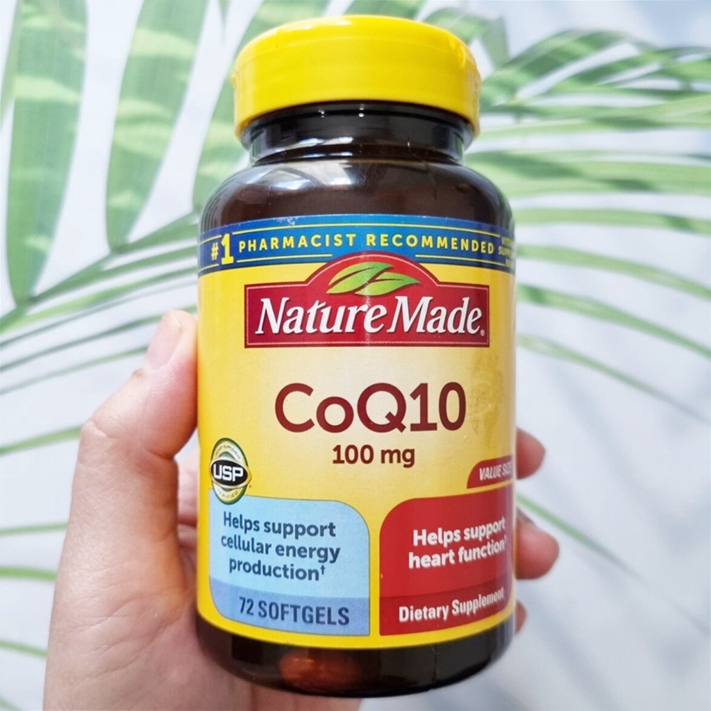 Nature Made® Coq10 โคคิวเทน 100 Mg 40 72 Or 120 Softgels คิวเทน 