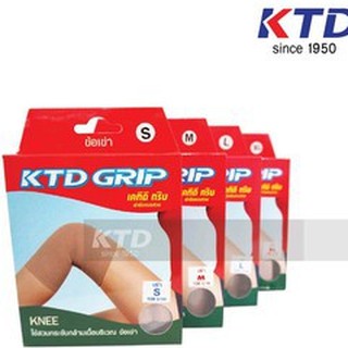 KTD Grip ผ้าพยุงข้อเข่า มีไซส์ S M L XL ( แพ็คคู่ มี 2 ชิ้น)