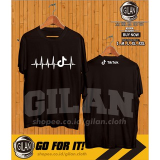 เสื้อเด็กหญิง - เสื้อยืดแอปพลิเคชั่นเพลงTiktokสุดหัวใจ-ผ้าGilan