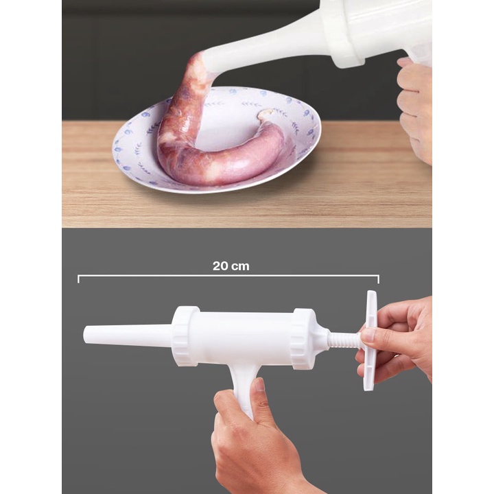 m62-อุปกรณ์ยัดไส้-สำหรับทำไส้กรอก-เครื่องยัดไส้กรอก-ที่ยัดไส้กรอก-manual-sausage-maker-พร้อมส่ง