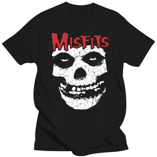 เสื้อยืดโอเวอร์ไซส์ใหม่ เสื้อยืด พิมพ์ลายโลโก้หัวกะโหลก Misfits Danzig แฟชั่นฤดูร้อน สไตล์พังก์ สําหรับผู้ชาย ไซซ์ S - 2