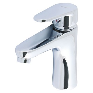 ก๊อกอ่างล้างหน้า ผสม NOVABATH NVG-MT115 สีโครม ก๊อกอ่างล้างหน้า ก๊อกน้ำ ห้องน้ำ SINGLE LEVER BASIN MIXER NOVABATH NVG-MT