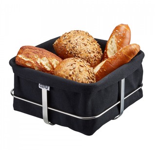 GEFU Bread basket BRUNCH angular &amp; black ตะกร้าผ้าใส่ขนมปัง รุ่น 33670