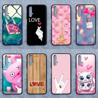 เคส Huawei Nova 5T / Honor 20 ใช้เคสเดียวกัน ลายอินเลิฟ ขอบนิ่มหลังแข็ง เคส ถือ เคส Caseเคส TPU ขอบนิ่มหลังแข็ง ไม่ขูดตั