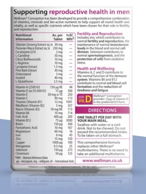 บำรุงเชื้ออสุจิ-wellman-no-1-in-uk-fertility-amp-reproduction-elevit-menevit-zinc-pregnacare-conceive-ovaboost