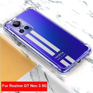 Realme GT Neo3(พร้อมส่งในไทย)เคสTPUใสกันกระแทกแบบคลุมกล้องRealme GT Neo3/Realme GT 2Pro