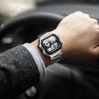 ภาพขนาดย่อของภาพหน้าปกสินค้านาฬิกา Casio รุ่น AE-1200WHD-1A นาฬิกาข้อมือผู้ชาย World time สายแสตนเลส -ของแท้ 100% ประกันศูนย์ CMG 1 ปี จากร้าน nalikaonlineshop บน Shopee