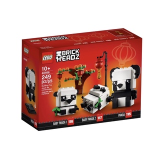Lego BrickHeadz #40466 Chinese New Year Pandas