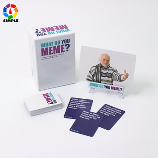 ภาพหน้าปกสินค้าWhat do you meme Board Game (ภาษาอังกฤษ) - บอร์ดเกม ที่เกี่ยวข้อง