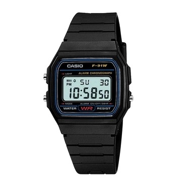 ภาพหน้าปกสินค้าลดแรง Casio แท้ 100% นาฬิกาข้อมือ รุ่น F-91W-1DG - สีดำ จากร้าน grandtimeshop บน Shopee