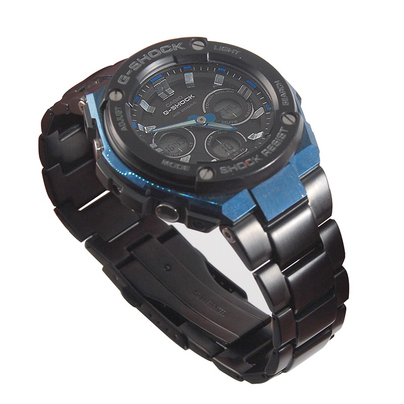 casio-gst-b100-s130-w300gl-400g-w330-gst-w120l-สายนาฬิกาสแตนเลส