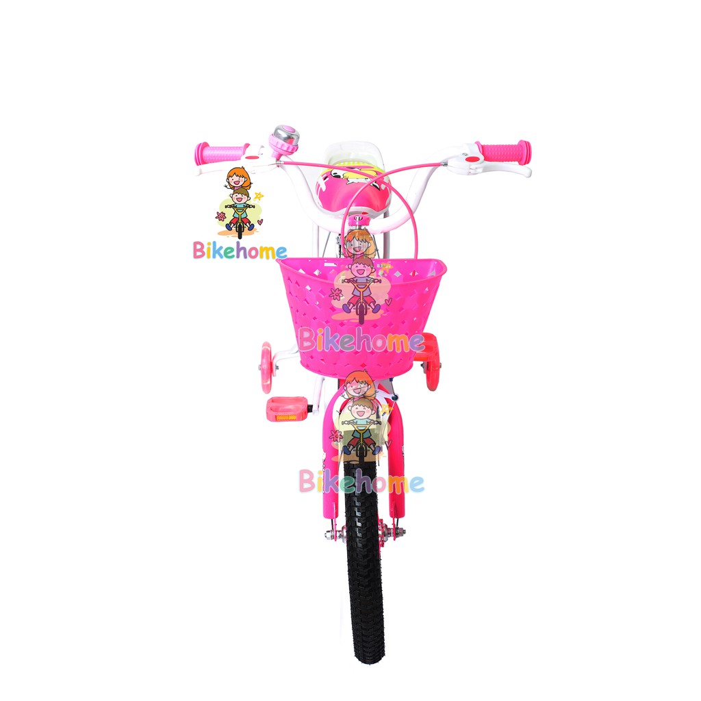 จักรยานเด็กลายวัวน้อยน่ารัก-16-สีชมพู