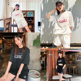 เสื้อยืดผ้าฝ้ายพิมพ์ลายคลาสสิก Morning  Nineties Design_ NTDS GIRL💥เสื้อ oversize SML