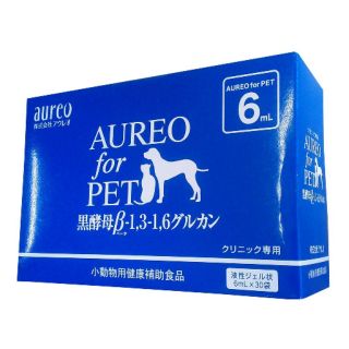 Aureo for Pet อาหารเสริมเพื่อสุขภาพของสัตว์เลี้ยง 6 ml ? 30 ซอง