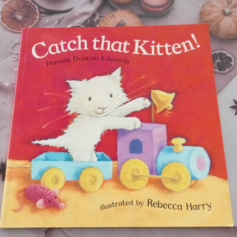 หนังสือปกอ่อน-catch-that-kitten-มือสอง