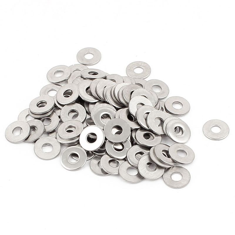 100pcs-m3-3-mm-metric-304-stainless-steel-flat-washer