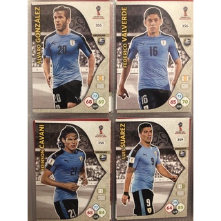 2018 Panini Adrenalyn XL World Cup Russia Soccer Cards Uruguay