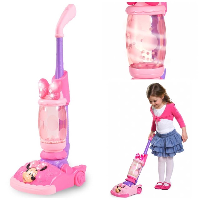 เครื่องดูดฝุ่นเสมือนจริง Disney Minnie Bowtique Vacuum Cleaner | Shopee ...