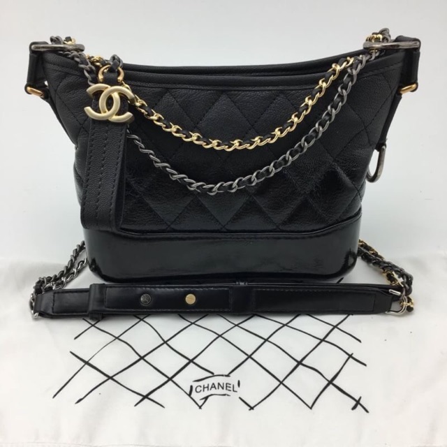 กระเป๋า-chanel-gabrielle-20cm-original-leather-พร้อมส่งค่ะ