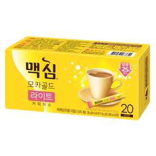 maxim mocha gold light coffee mix 11.8g low sugar (กาแฟเกาหลี)