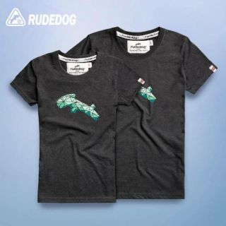 Rudedog เสื้อยืด รุ่น Big 2019 สีท็อปดำ