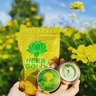 Herb Gold เฮิร์บ โกลด์ ครีมเดี่ยว สมุนไพรธรรมชาติบำรุงผิวหน้า ฟื้นฟู บำรุงผิว ขนาด 30 มล. (1 กระปุก)