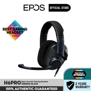 ภาพหน้าปกสินค้าEPOS H6PRO Open Acoustic Gaming Headset SEBRING BLACK (H6PRO-OPEN-BK) ที่เกี่ยวข้อง