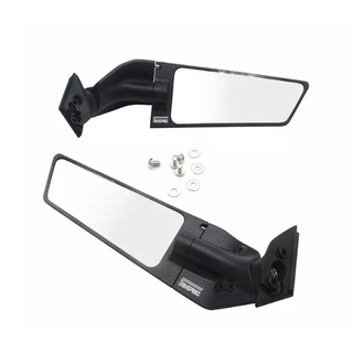 กระจก Wing หมุนปรับระดับได้ (ใหญ่) รุ่น R15/R3/R1/R6/ZX6R2003-2004/YZF600R Semspeed S199