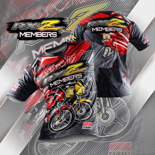 Baju RXZ MEMBER 4.0 2023 เสื้อยืด พิมพ์ลาย 3D แฟชั่นฤดูร้อน สําหรับผู้ชาย ผู้หญิง