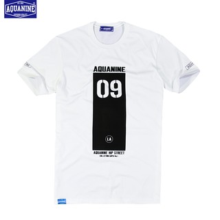 เสื้อยืด AQUANINE - No.1 (สีขาว)