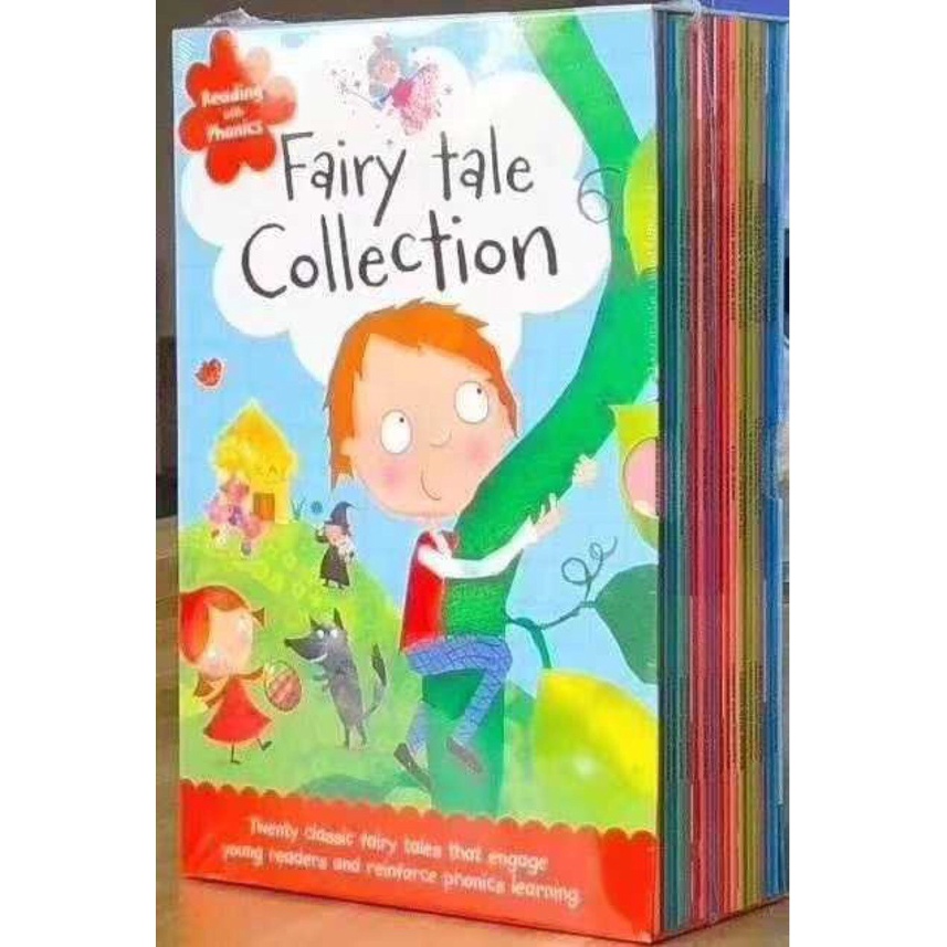 หนังสือ-reading-with-phonic-fairy-tales-collection