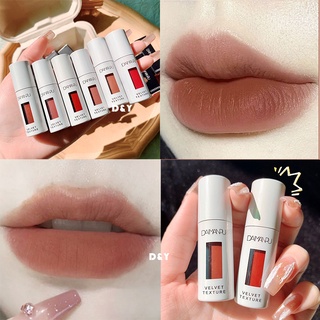 สินค้า Daimanpu Velvet Nude Lips ลิควิดลิปสติก เนื้อแมตต์ กันน้ํา ติดทนนาน ลิปทินท์เกาหลี เครื่องสําอางแต่งหน้า ลิปติดทนนาน ลิปสติกกันน้ำ ลิปลอกสุรีย์พร ลิปแมท ลิปจิ๋ว ลิปสติก ลิป ลิปนู้ด ลิปทิ้น ลิปเกาหลี ลิปสติกนักเรียน ลิปเปลี่ยนสี เซตลิปสติก ลิปสติกแมท